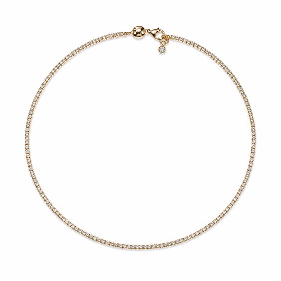 Collar Ultima Edizione Mujer in Plata CAO4321 GIALLO - CAO4321 GIALLO